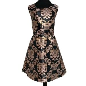 NWT Womens S Mommy And Me Metallic Jacquard‎ Dress